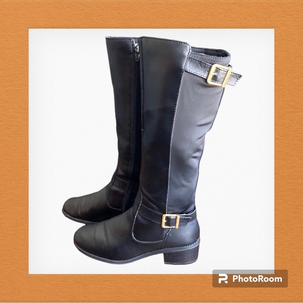 🌟Host Pick🌟Valerie Stevens Dora Women’s Black Knee Boots Size 9M